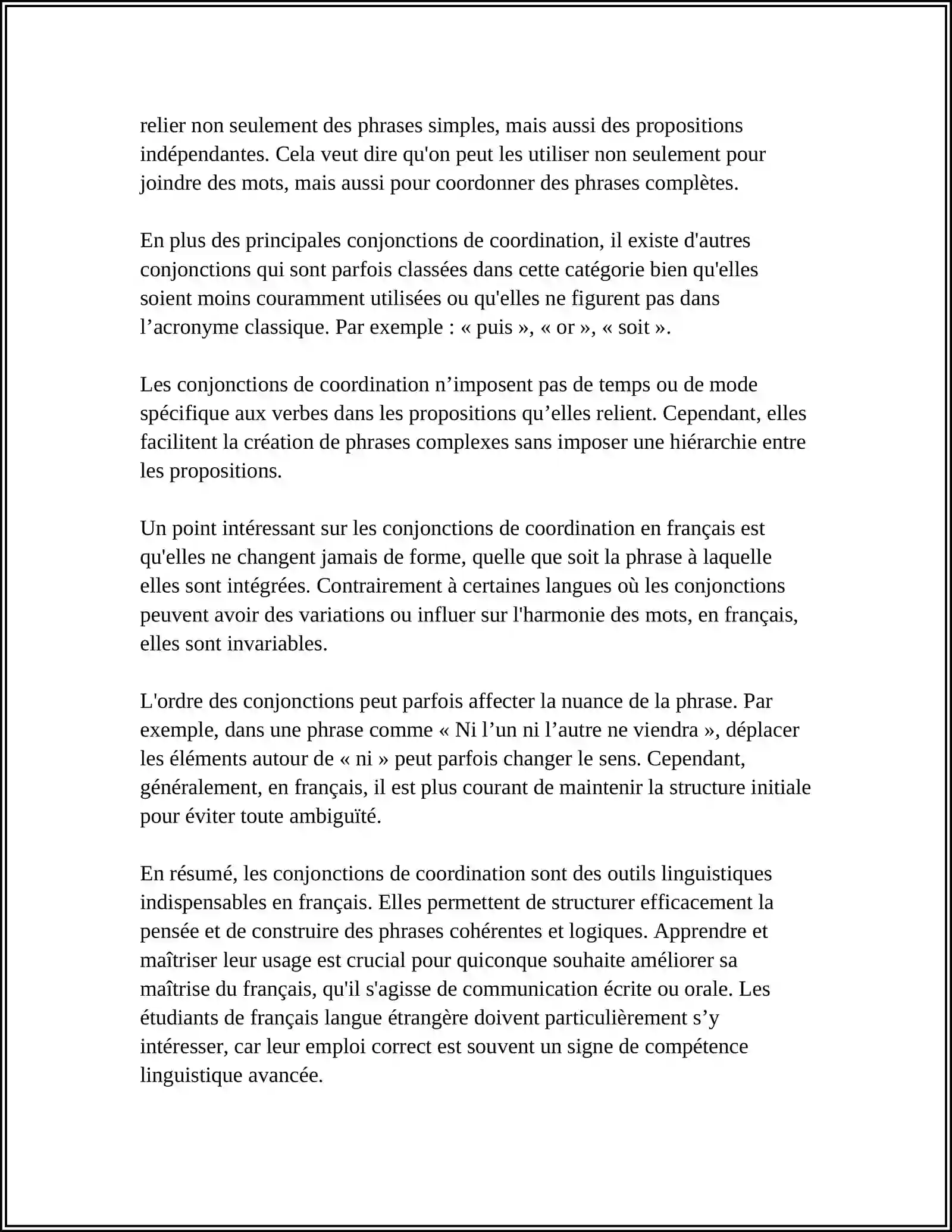 REFERAT LES CONJONCTIONS 4