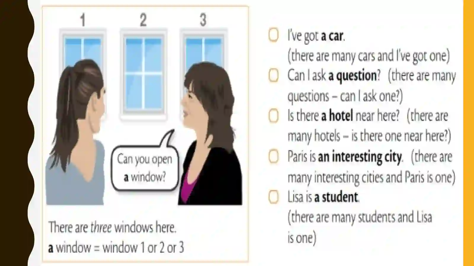 English grammarArticle 4