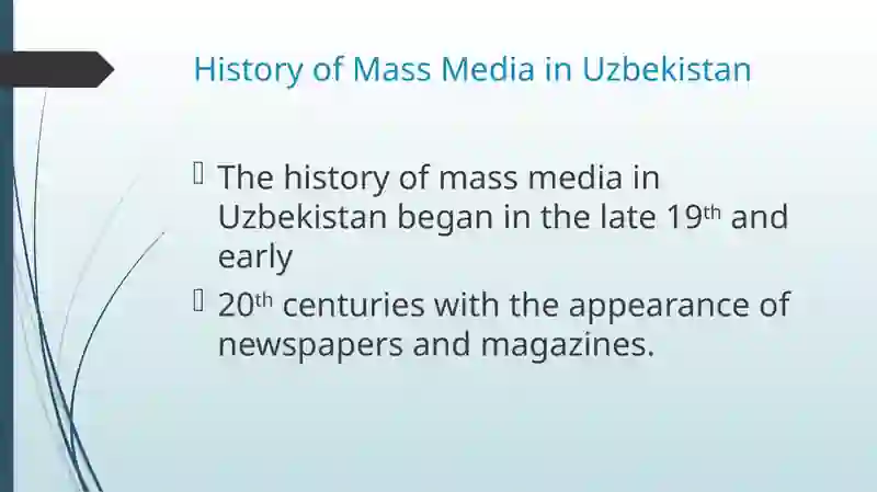 Mass Media in Uzbekistan 4