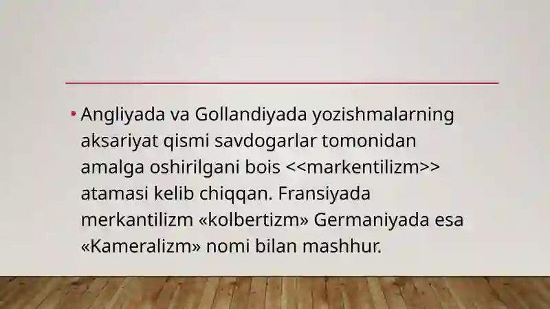 Merkantilizm 4