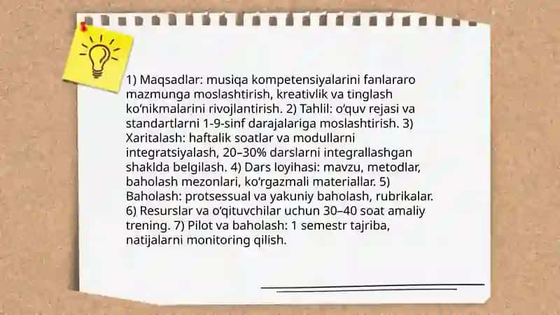 Integrallashgan musiqiy mashgʻulotlarni tashkil etish metodikasi 4