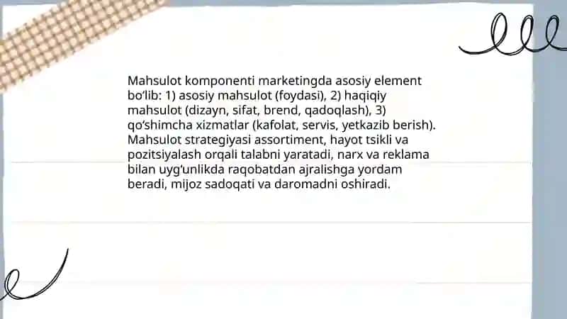 Marketing tadbirlari kompleksi 4