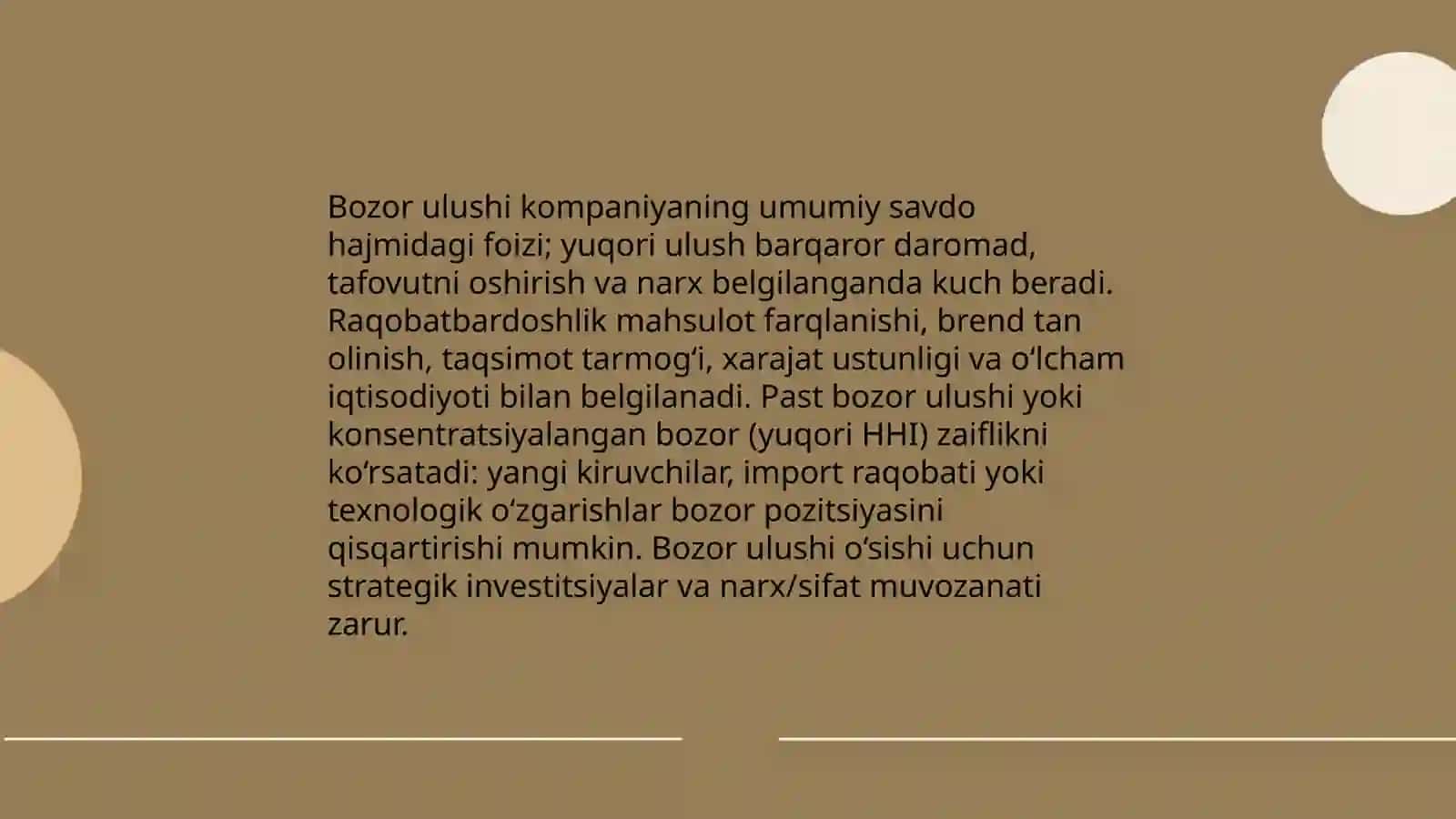 Moliyaviy barqarorlik va naqd oqimi 4