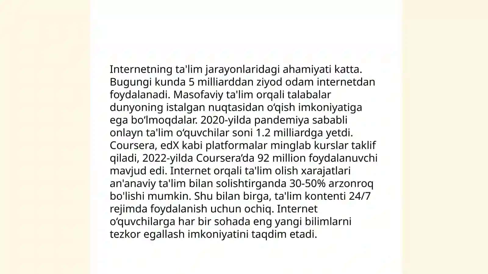 Yoshlar ta'lim-tarbiyasida zamonaviy axborot texnologiyalari 4