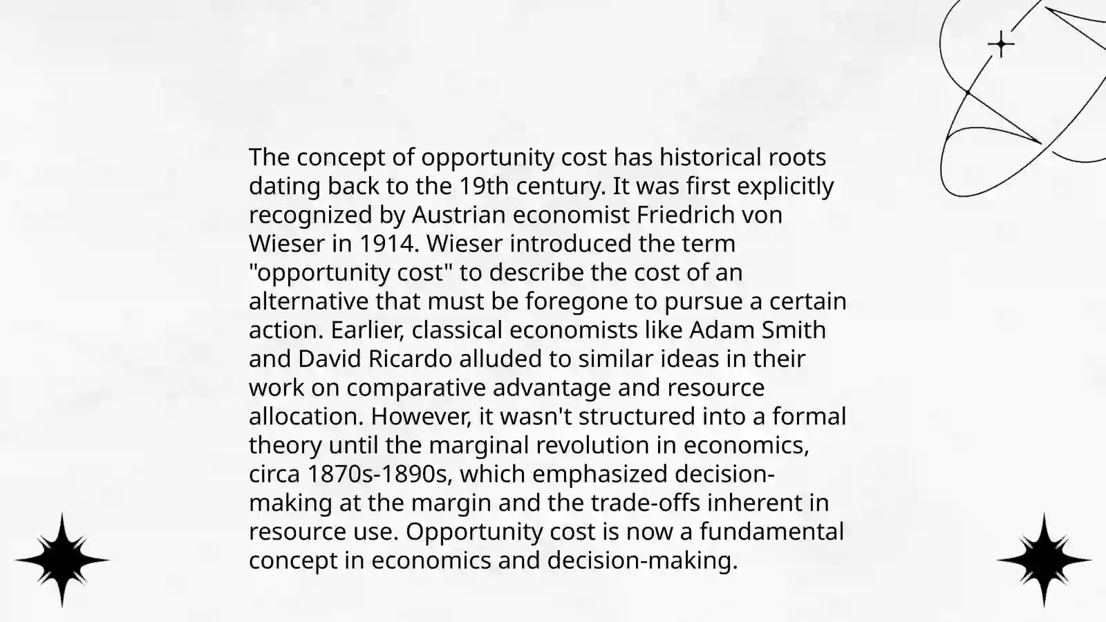 Opportunity cost 4