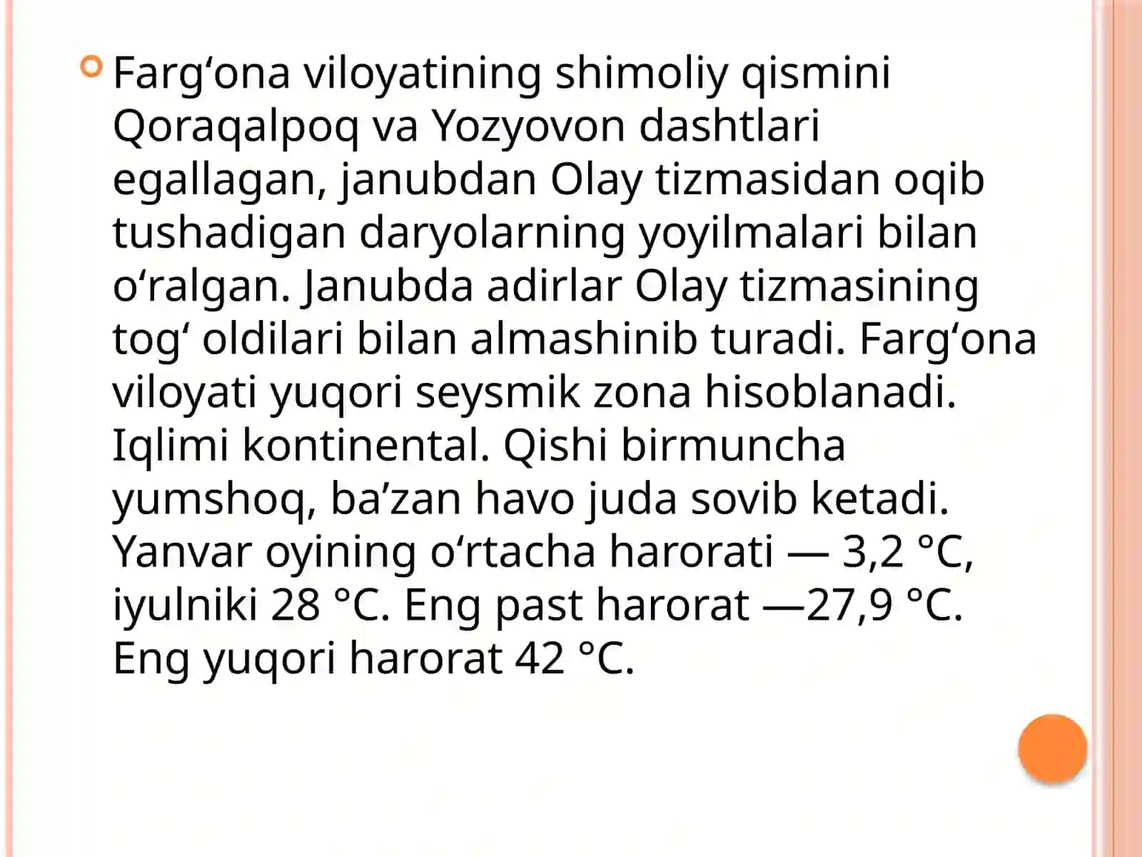 Farg’ona viloyatining qishloq xo'jaligida tiutgan o'rni va uni rivojlantirish yo'llari 4