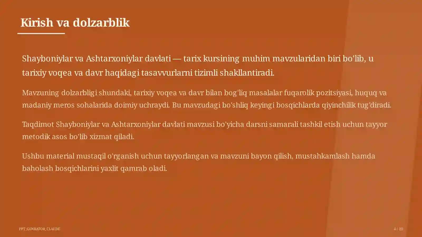 Shayboniylar va Ashtarxoniylar davlati (8-sinf) 4