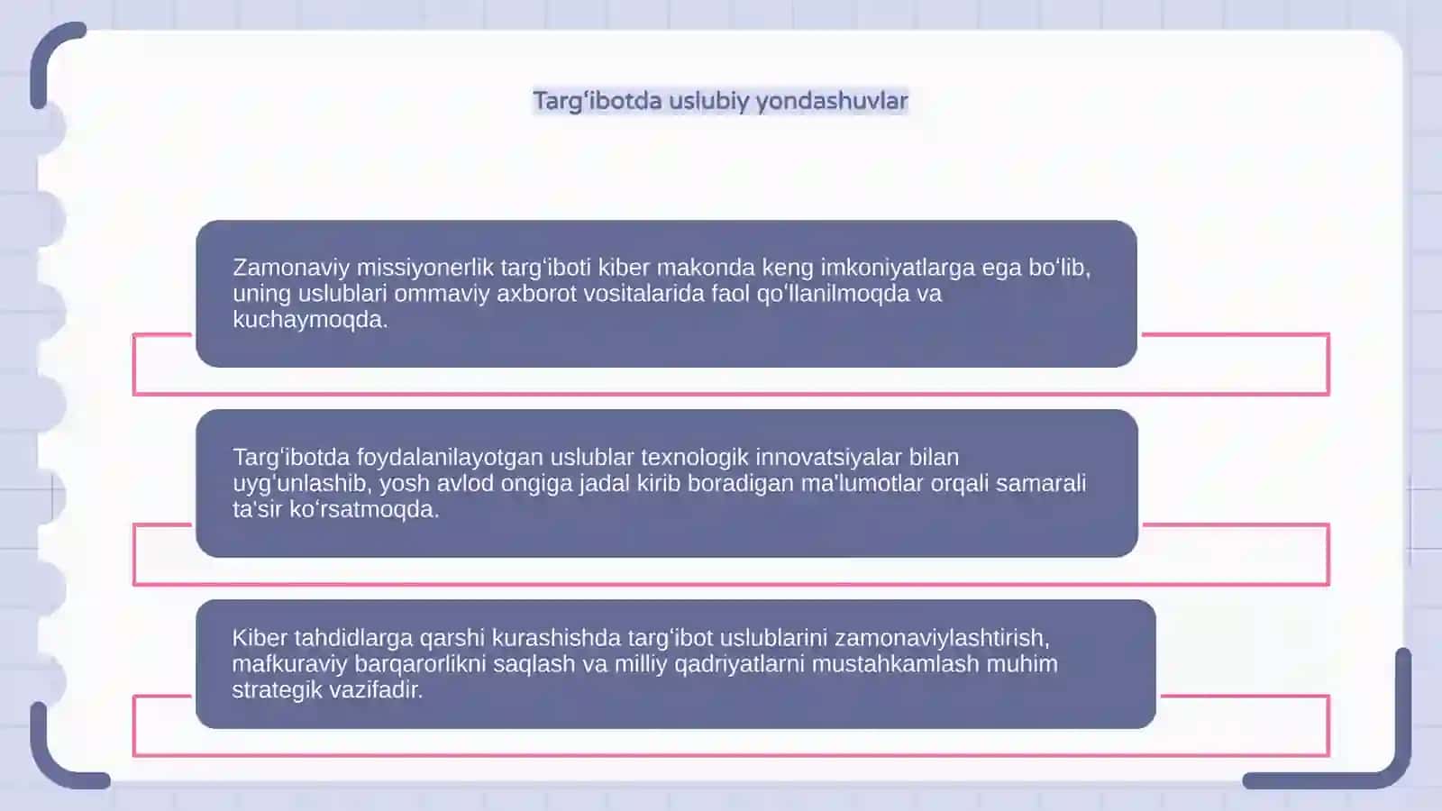 Missiyonerlik targ‘ibotida uslub va vositalarni zamonaviylashuvi kiber makonda mafkuraviy tahdidlar 4