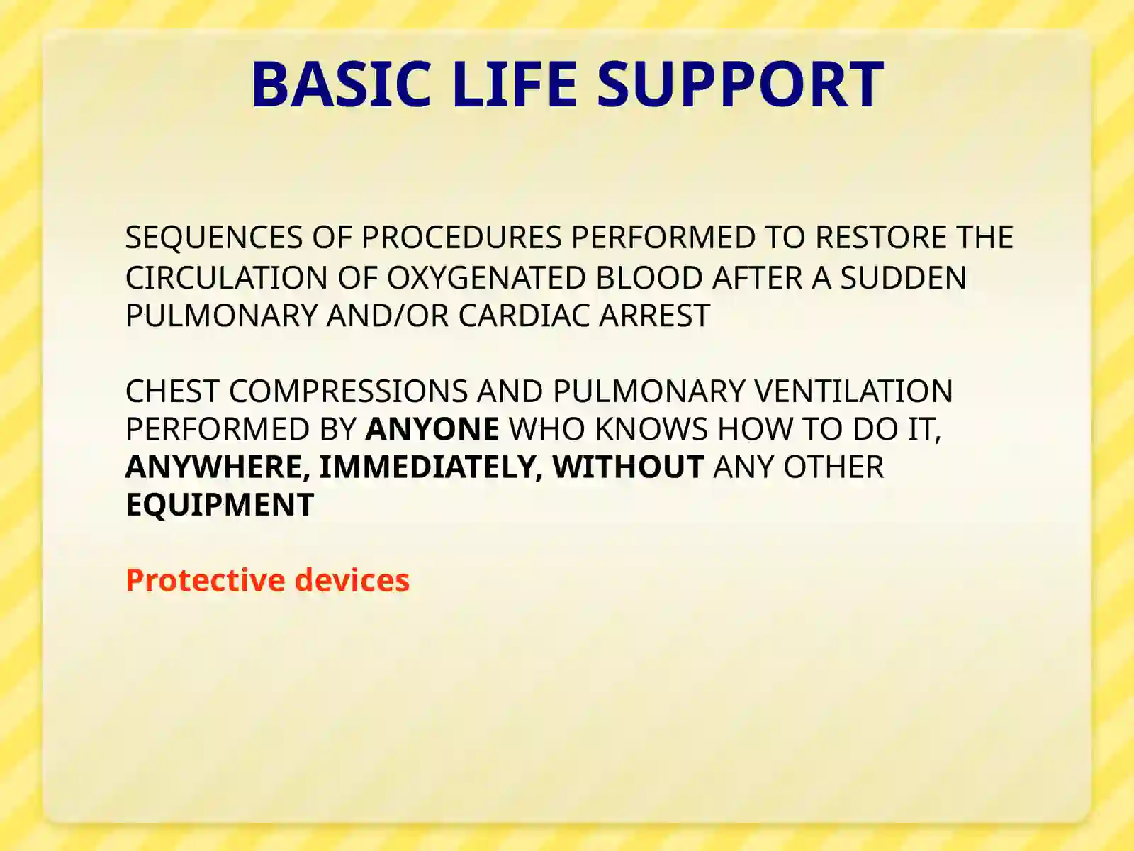 BASICLIFE SUPPORT(BLS) 4