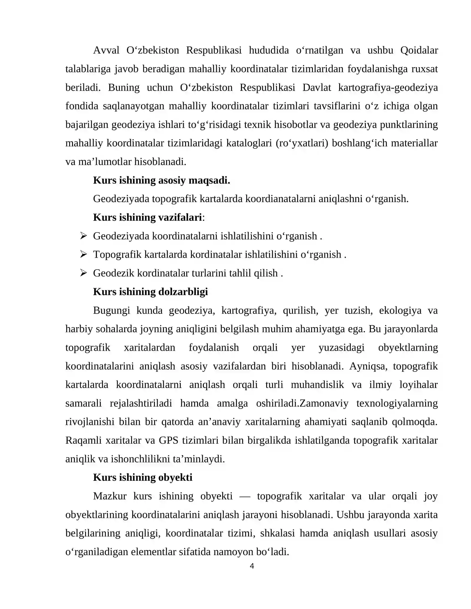 Topografik kartada kordinatani aniqlash 4