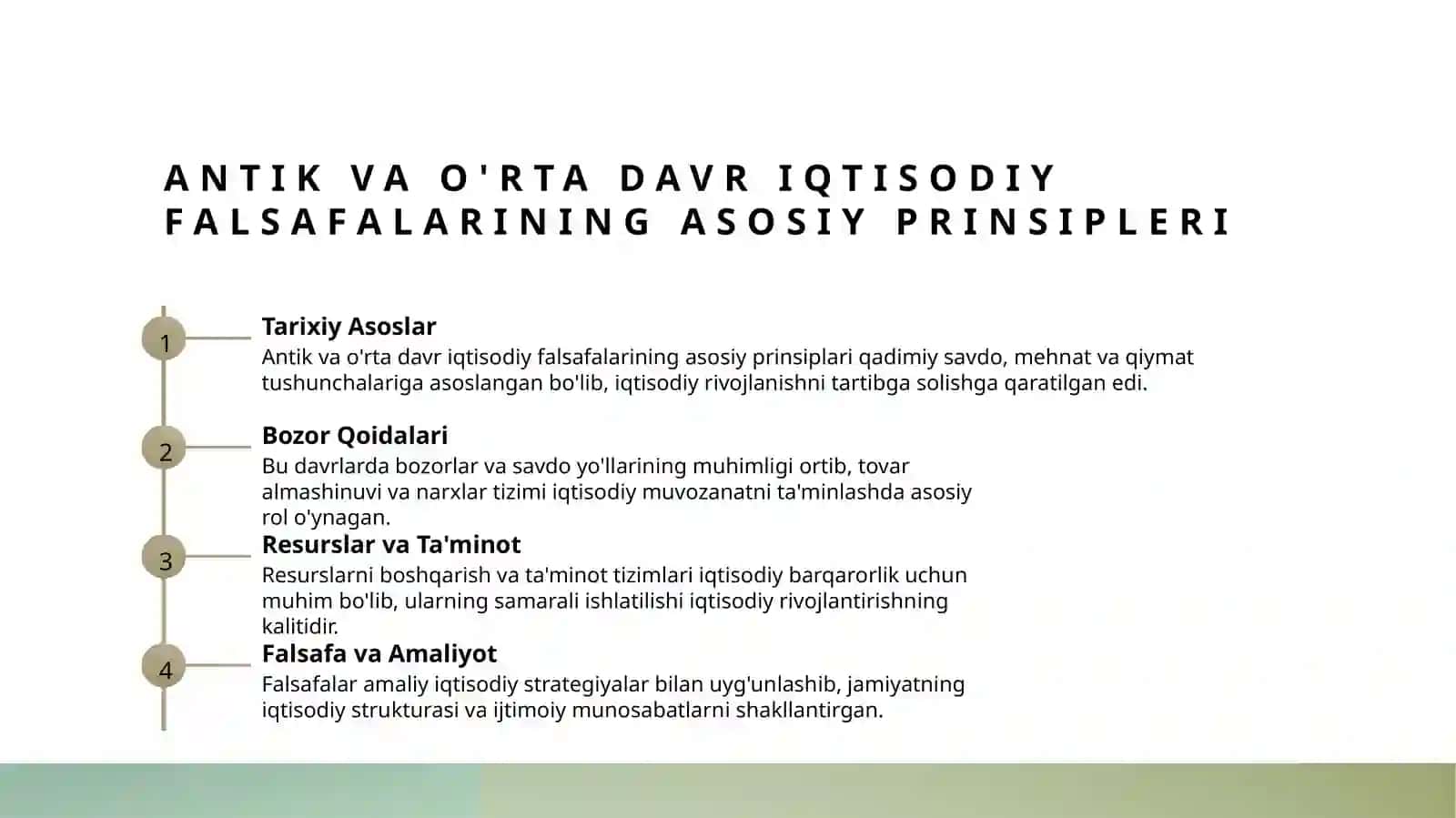 O'rta Osiyodagi temuriylar davrigacha va temuriylar davridagi iqtisodiy g'oyalar 4