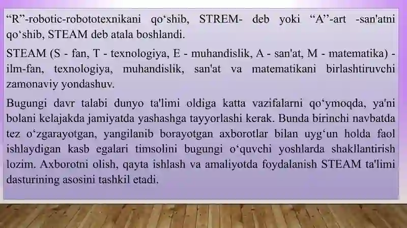 STEAM Education 4