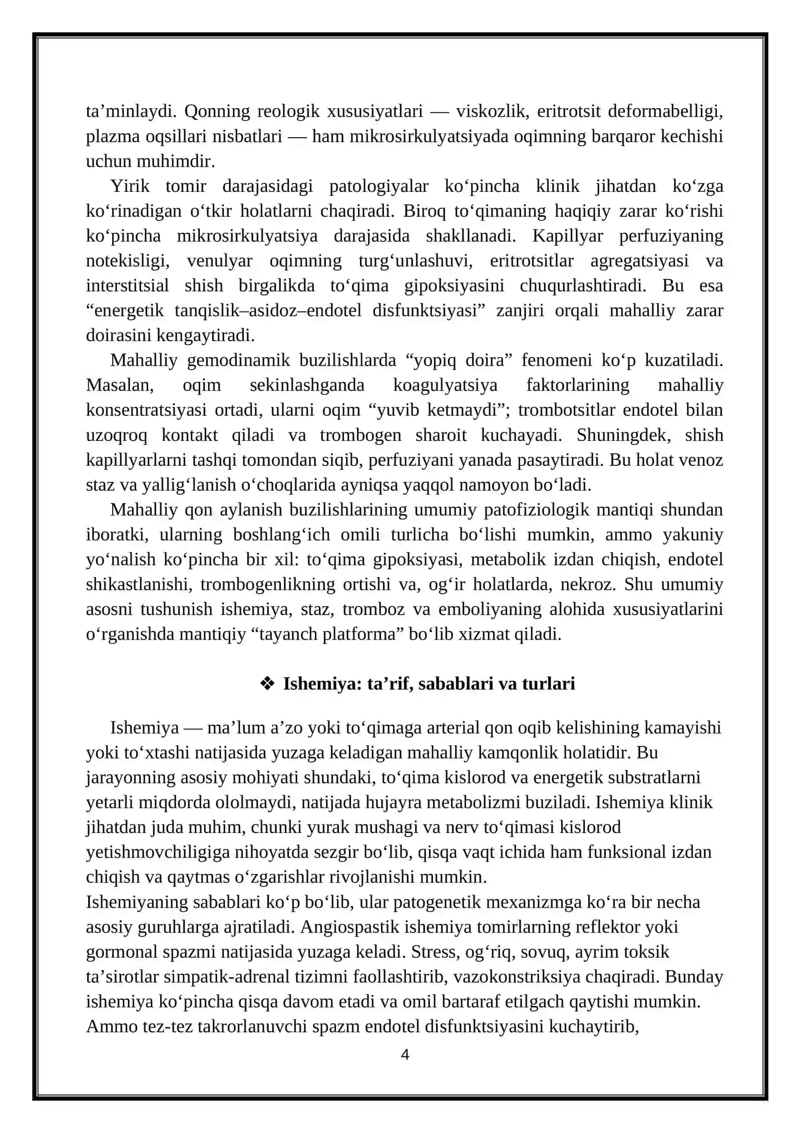 GOMEOSTAZ MEXANIZMLARI VA UNING PATOLOGIYASI 4