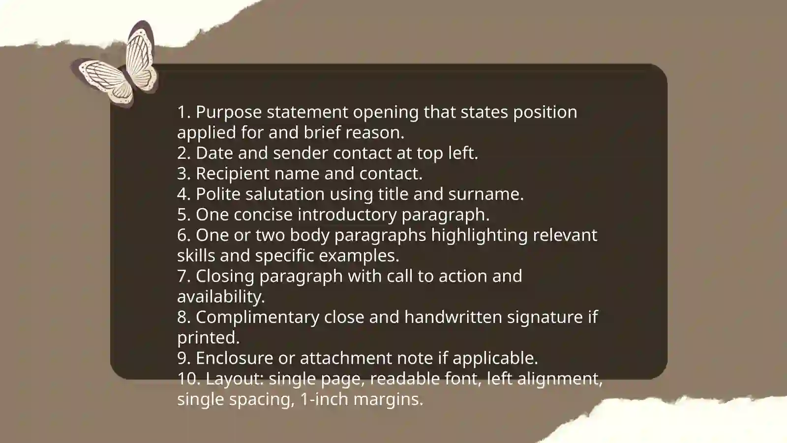 Application Letter Writing Guide 4