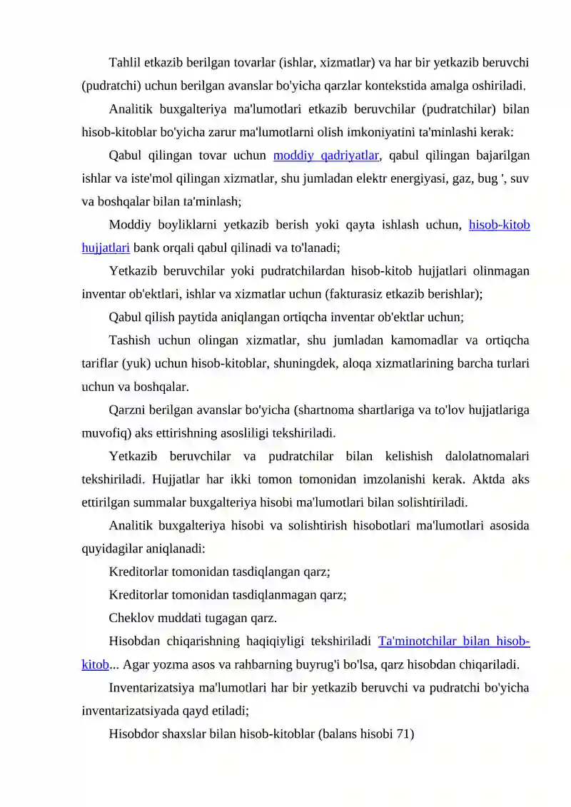 MULK VA MAJBURIYATLAR INVENTARIZATSIYA VA NAZORAT TEKSHIRUV VA O'LCHOV 4