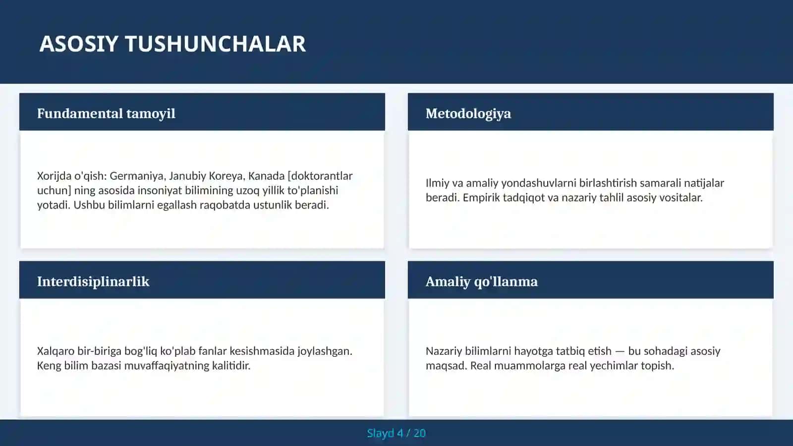 Xorijda o'qish: Germaniya, Janubiy Koreya, Kanada [doktorantlar uchun] 4