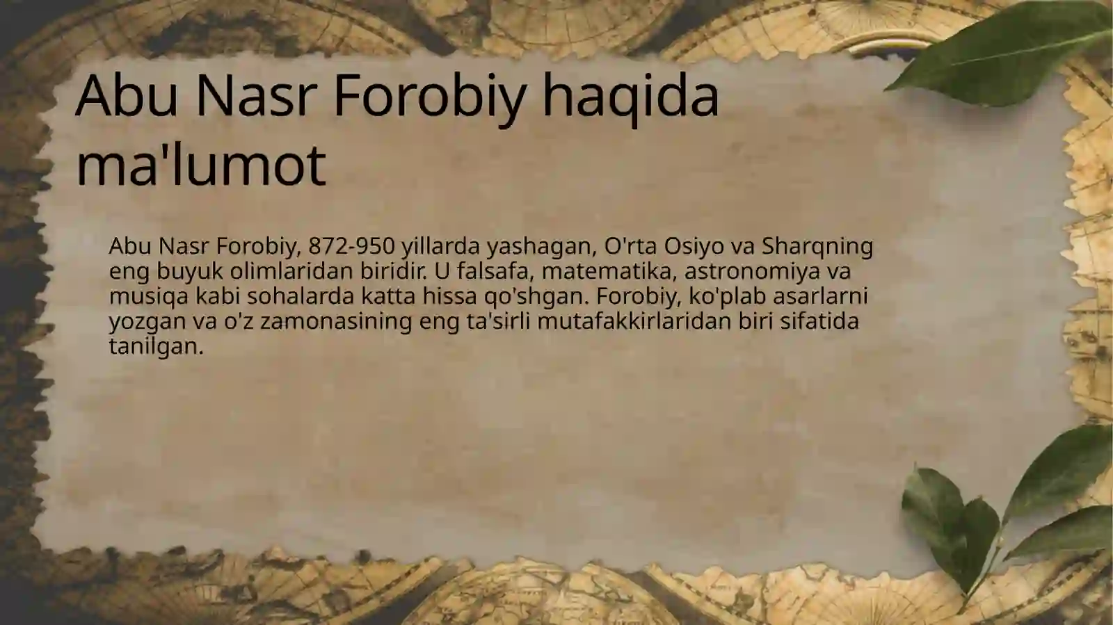 Abu Nasr Forobiy 4