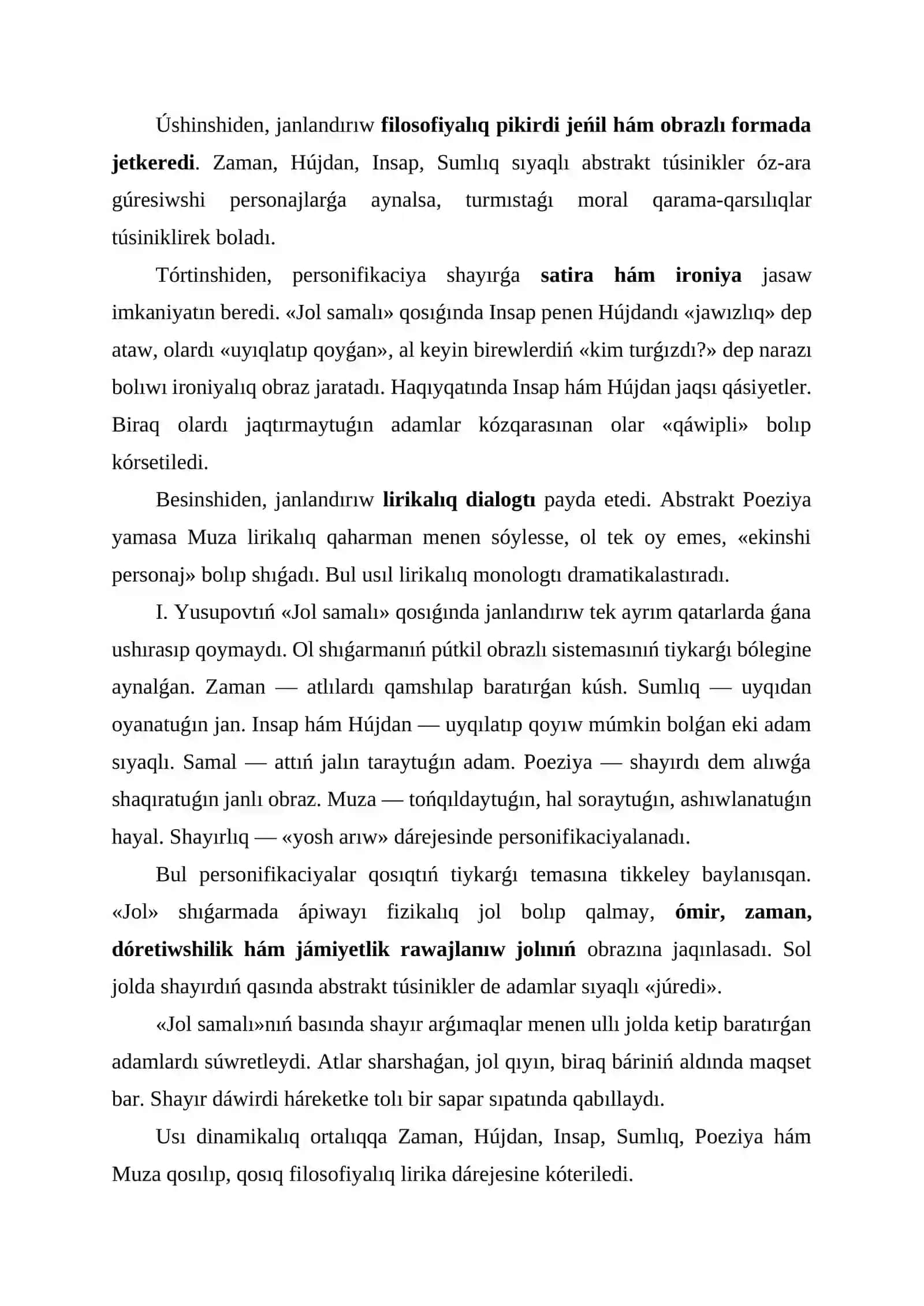 QARAQALPAQ TILI KÓRKEMLEW QURALLARI HÁM STILISTIKA PÁNINEN 4