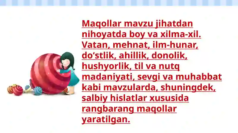 Maqollar boʻyicha 4
