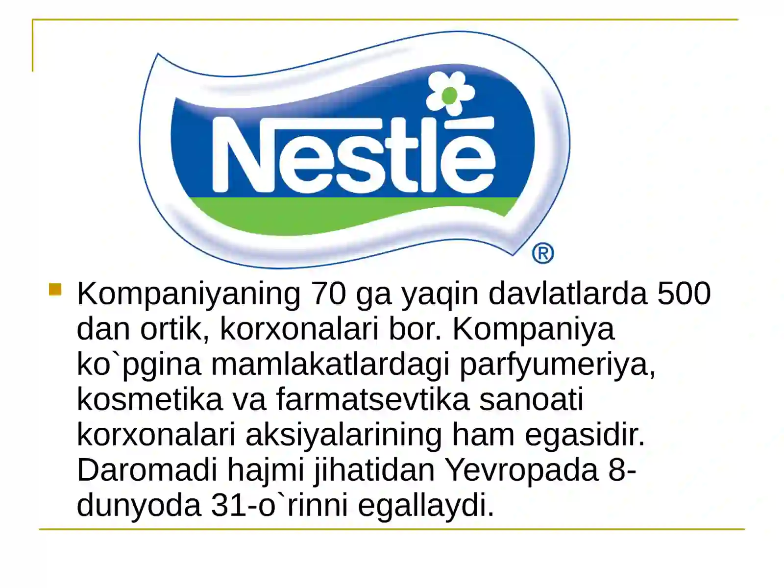 NESTLE TARIXI 4