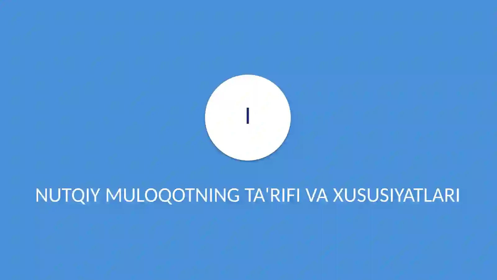 Nutqiy muloqot 4