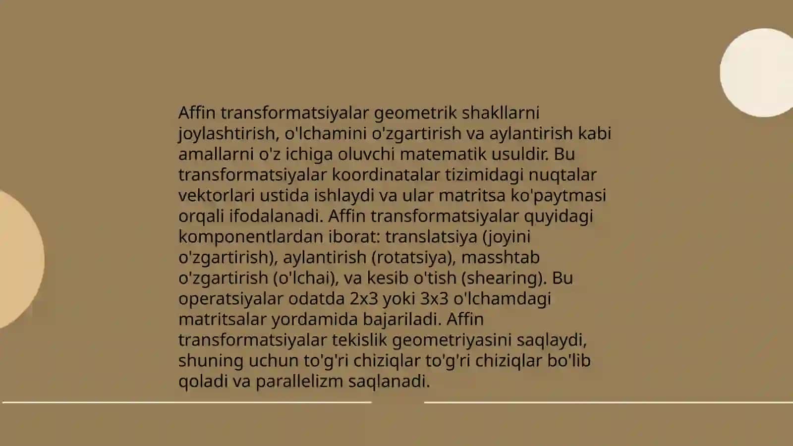 Grafik transformatsiyalash usullari 4