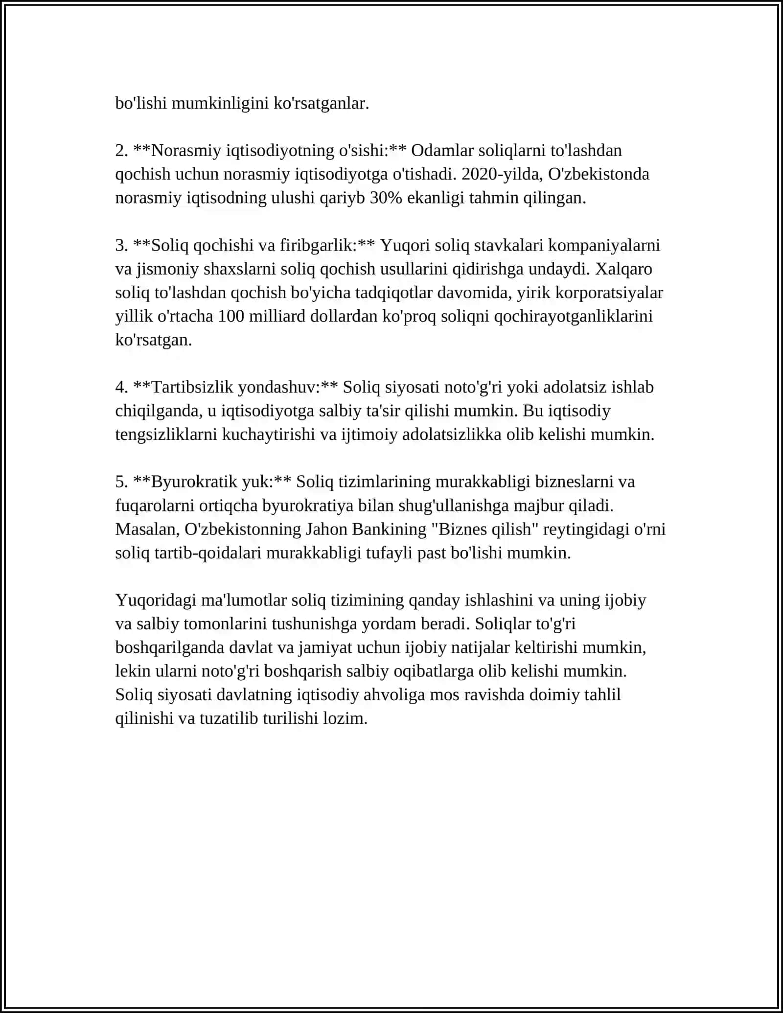 FOYDA VA ZARARLAR HISOBI 4
