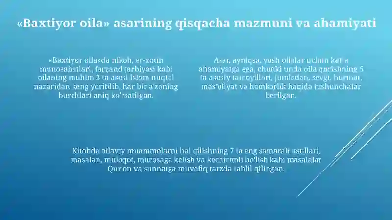 Baxtiyor oila 4