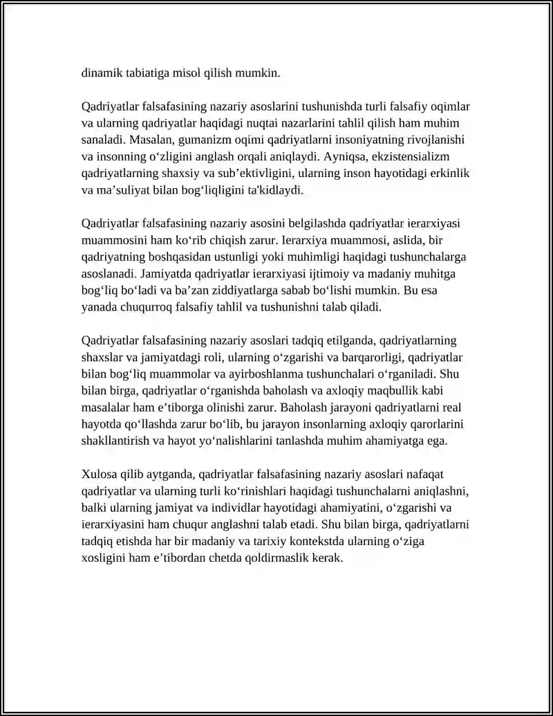 QADRIYATLAR FALSAFASI 4