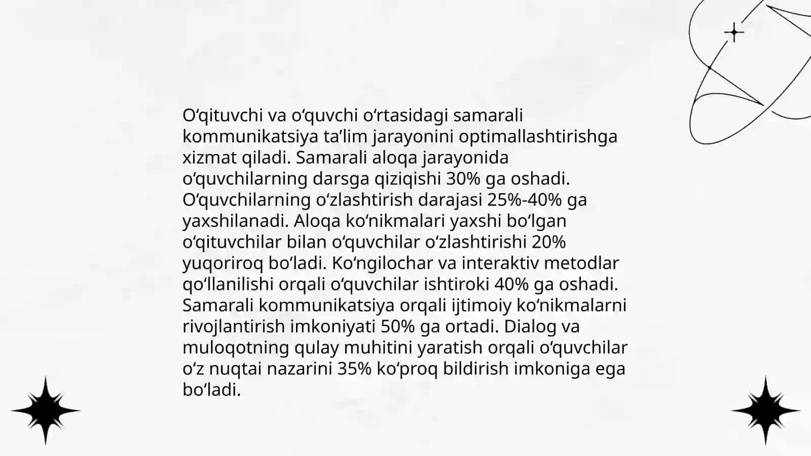O‘quvchi va o‘qituvchi munosabati 4
