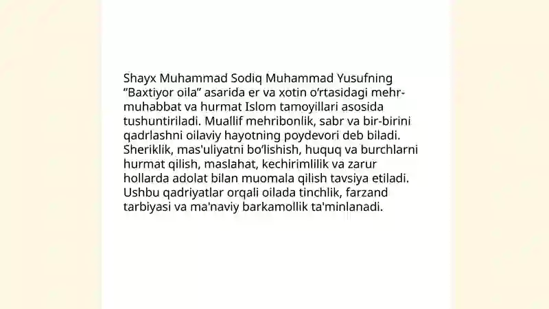 Baxtiyor oila 4