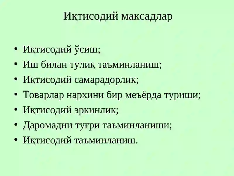 Микроиқтисодиёт 4