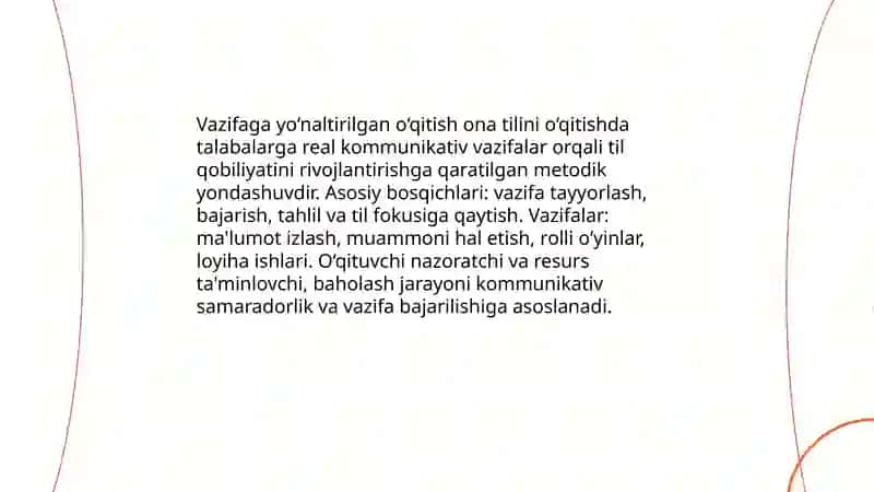 Ona tilini o‘qitishda qo‘llanadigan zamonaviy metodlar 4