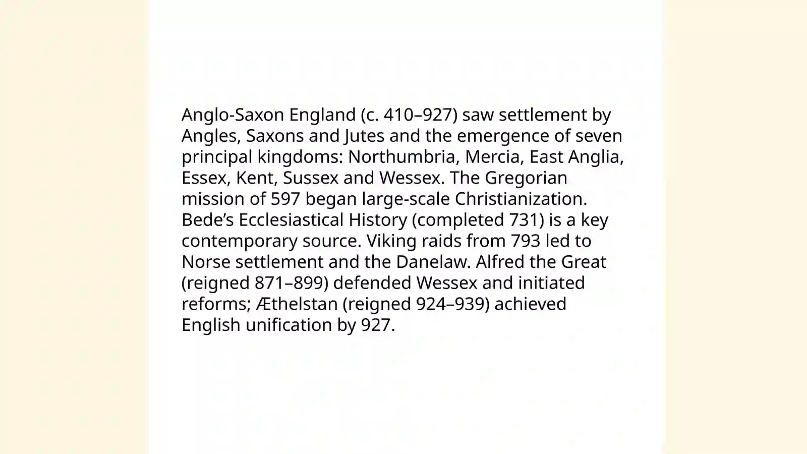 England History 4
