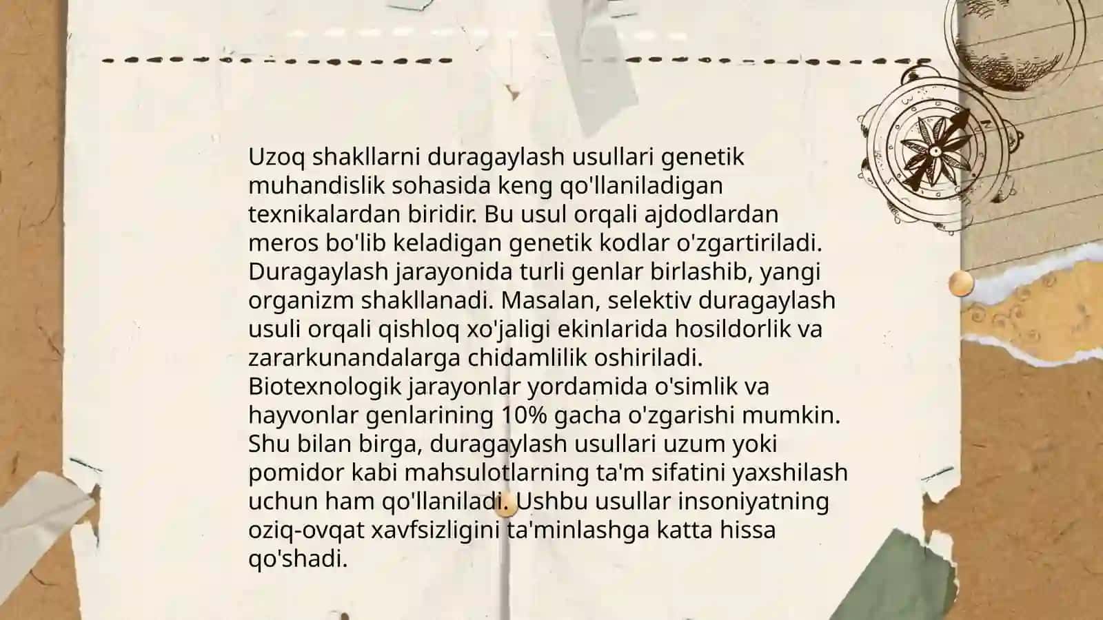 Uzoq shakllarni duragaylash ulardan seleksiyada foydalanish 4