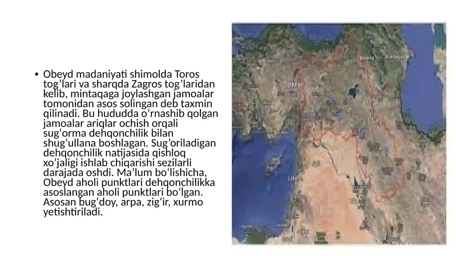 Old Osiyoning neolit davri arxeologiyasiUbeyd madaniyati 4