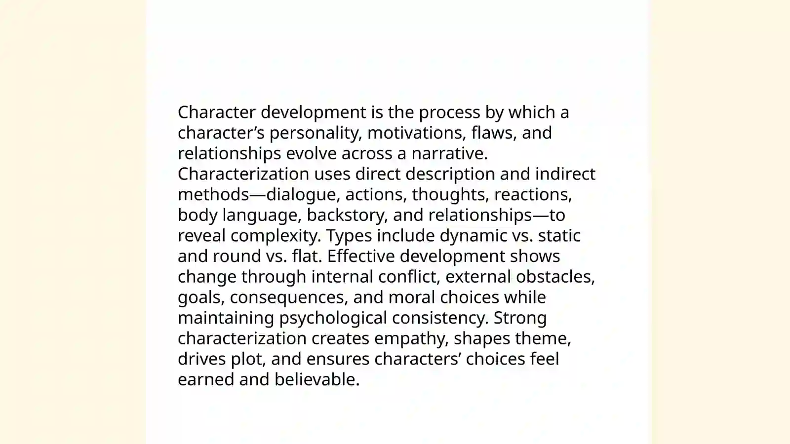 Narrative Fiction 4