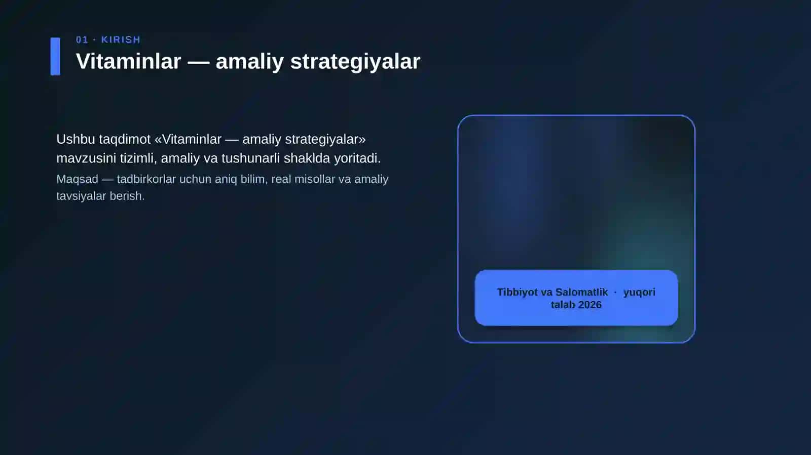 Vitaminlar — amaliy strategiyalar 4