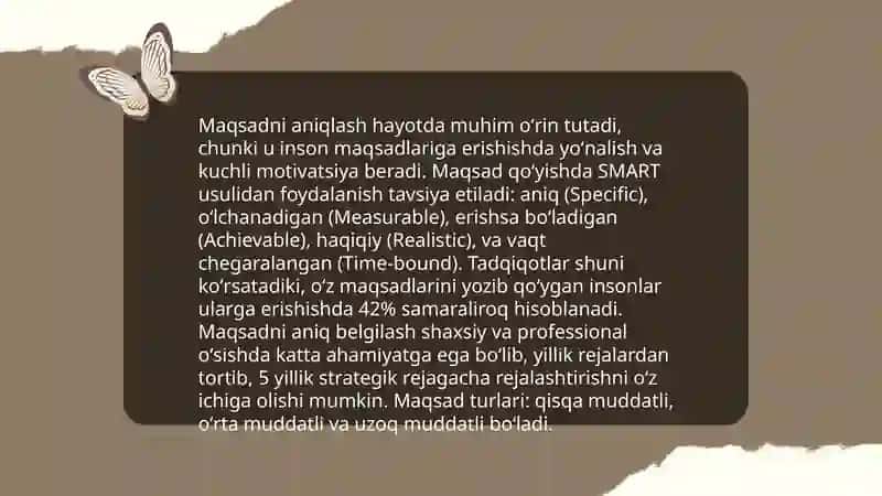 Mavzu tanlash va belgilash 4