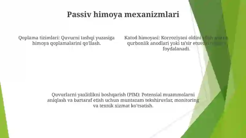 Passiv himoya mexanizmlari 4