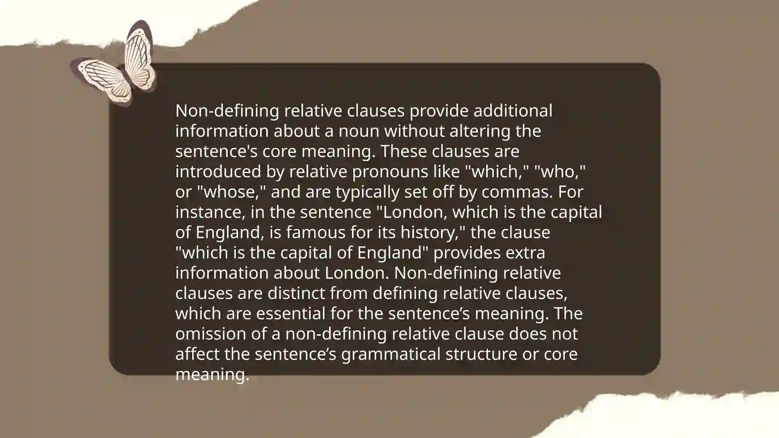 Relative clauses 4