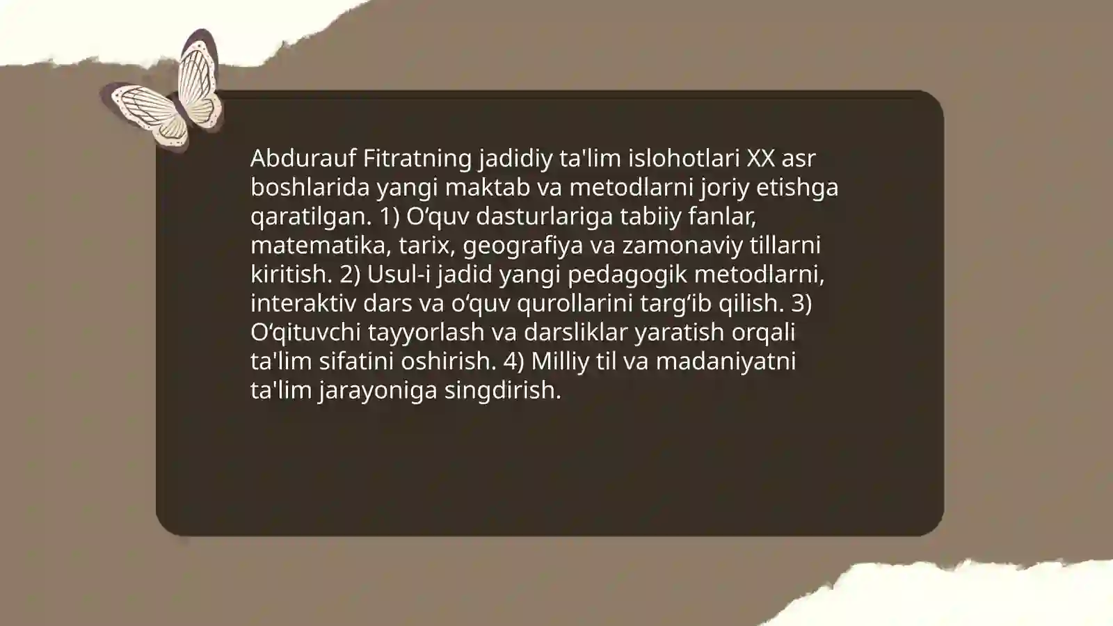 Abdurauf Fitrat jadidlar 4