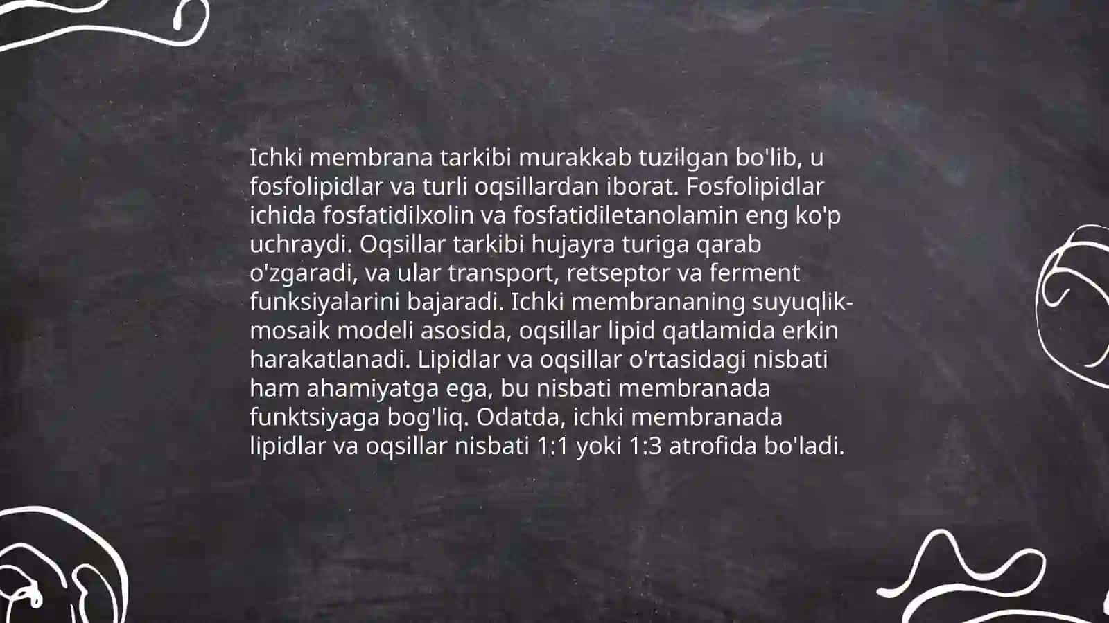 Mitoxondriya membranalarinig tuzilishi va vaziyfalari 4