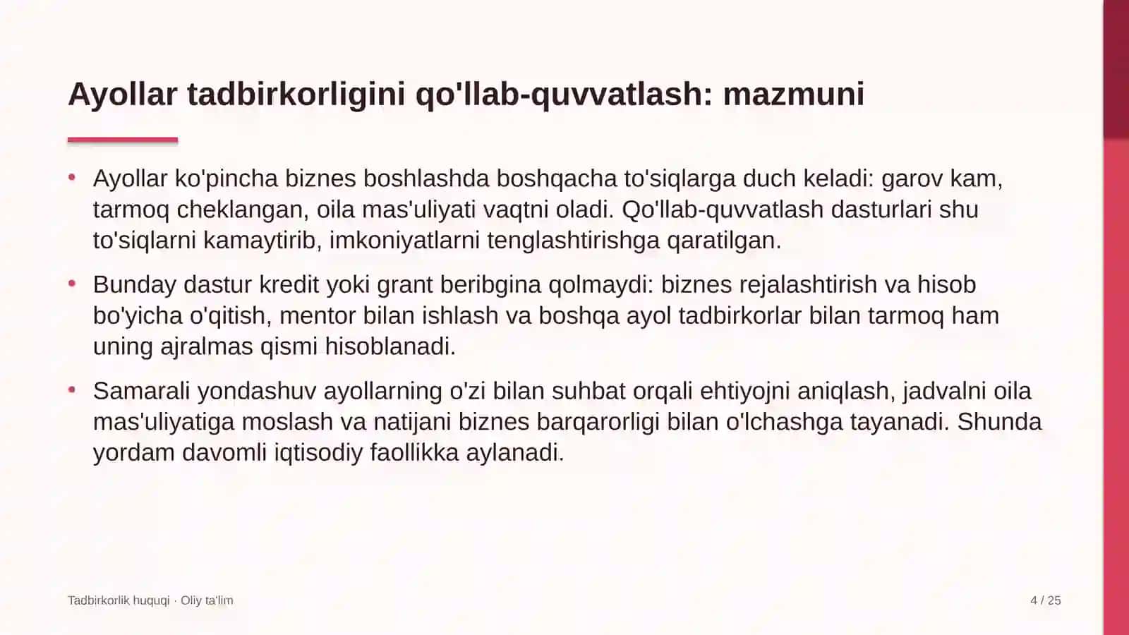 axborot texnologiyalari sohasida ayollar tadbirkorligini qo'llab quvvatlash 6804 4