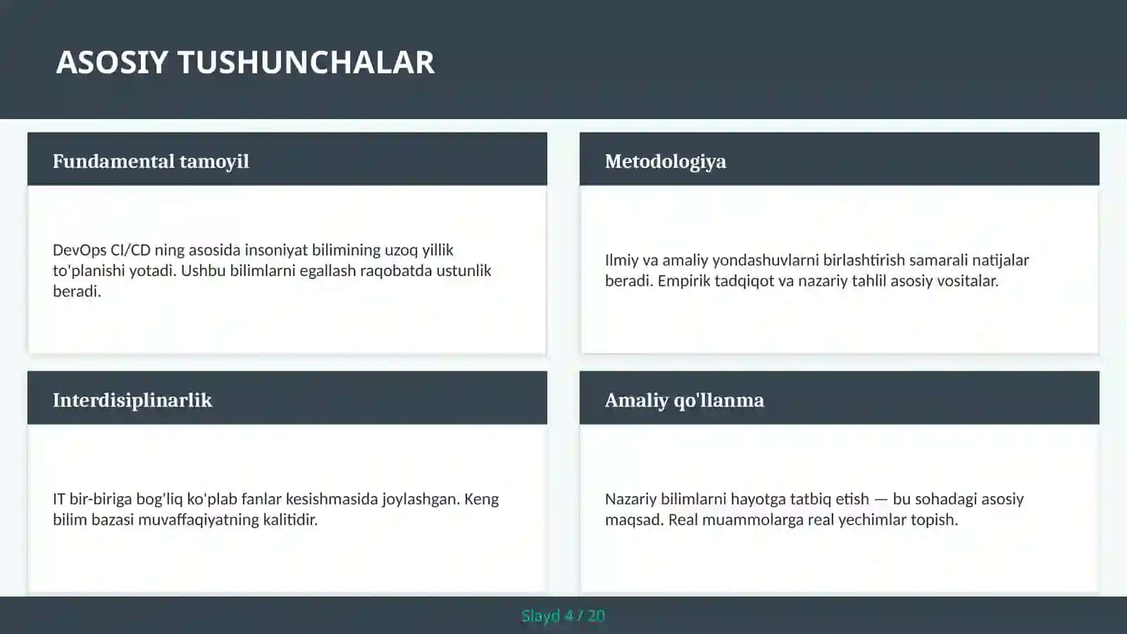 KIRISH: DevOps CI/CD 4