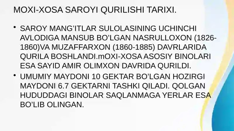 MOXI-XOSA SAROYI 4
