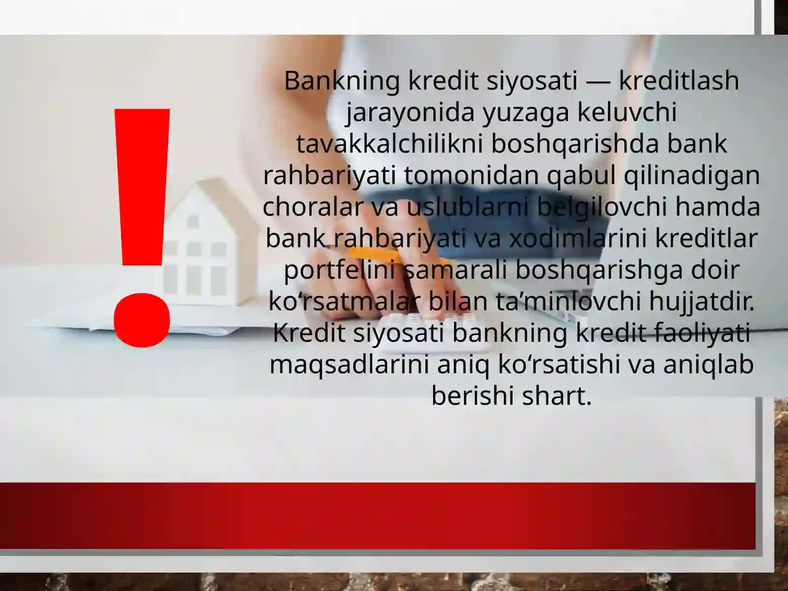 Tijorat Banklarining Kredit Siyosati 4
