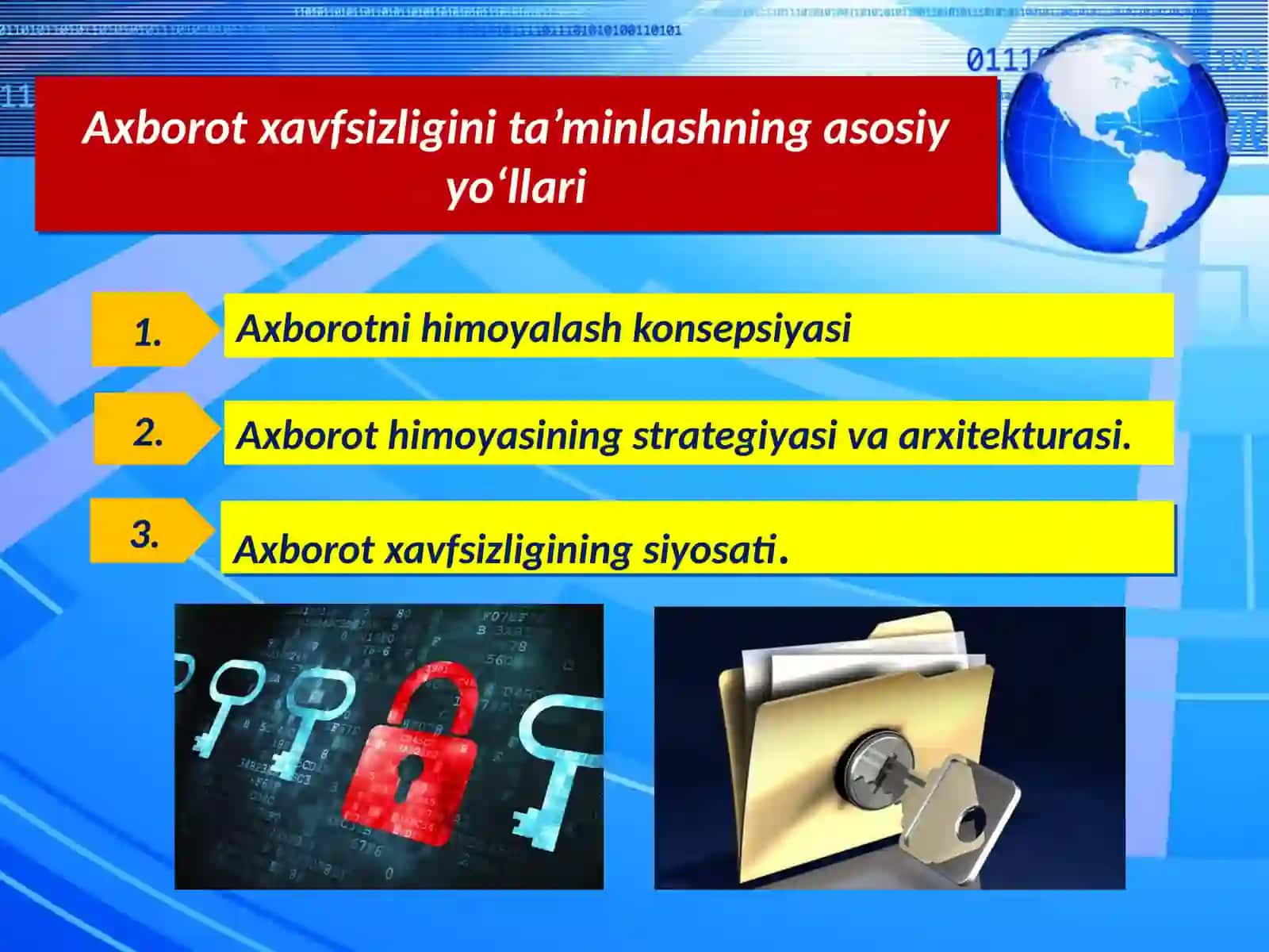 Axborot xavfsizligi 4