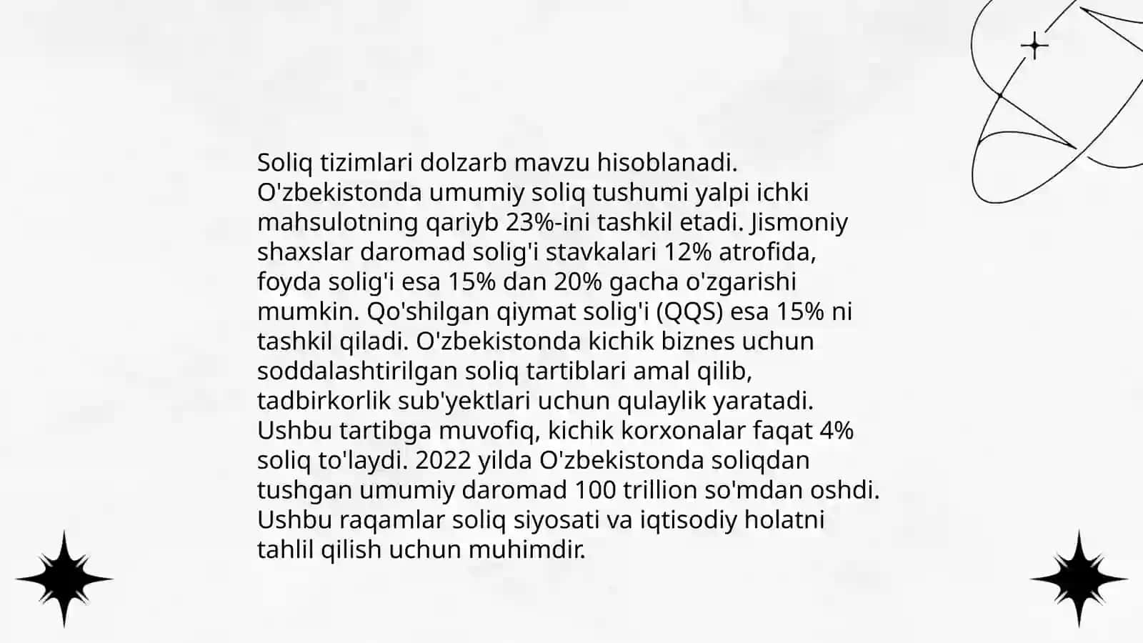 Soliq va soliqqa tortish fanining predmeti va oʻrganish usullari 4