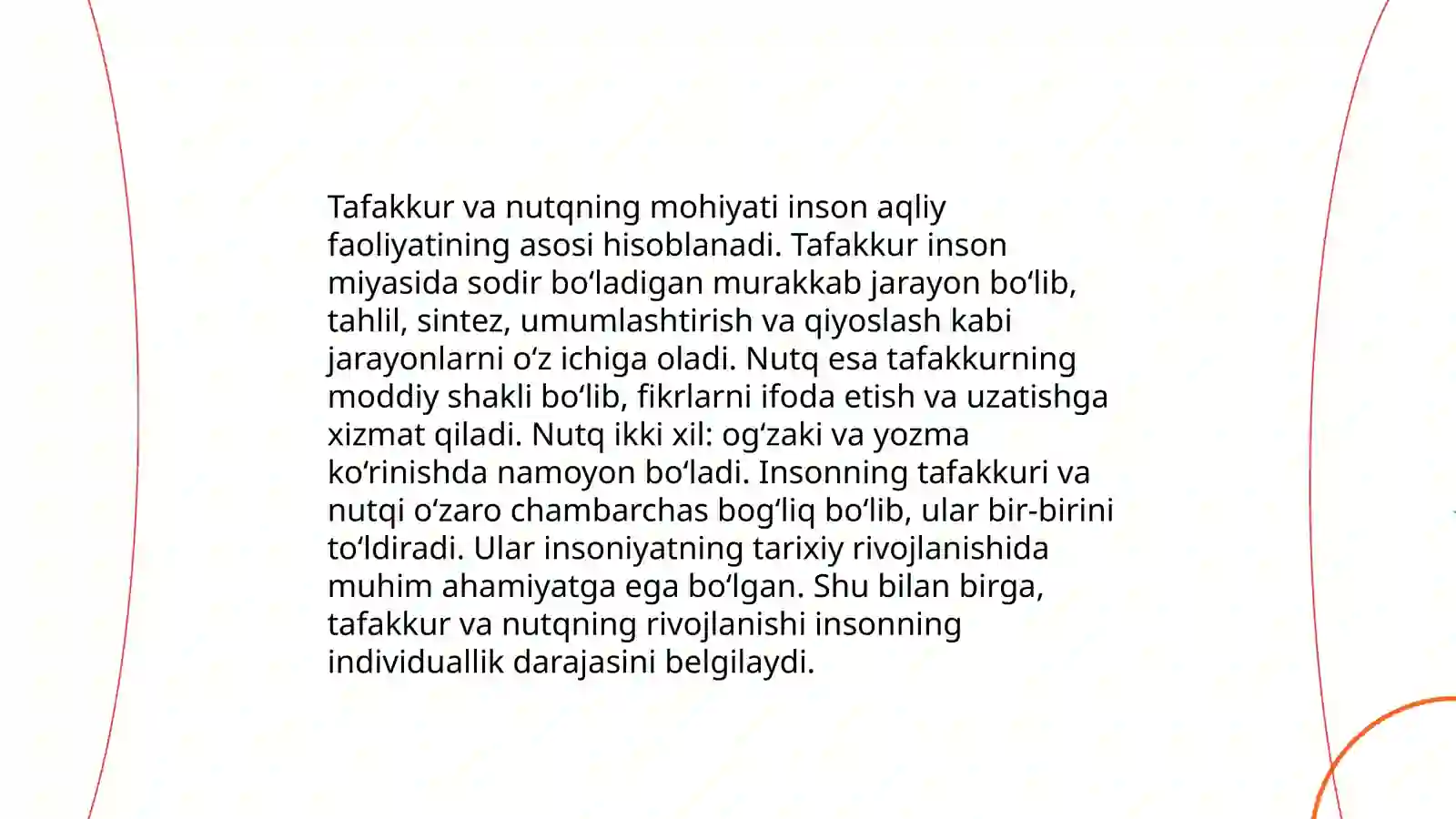 Tafakkur va nutq 4